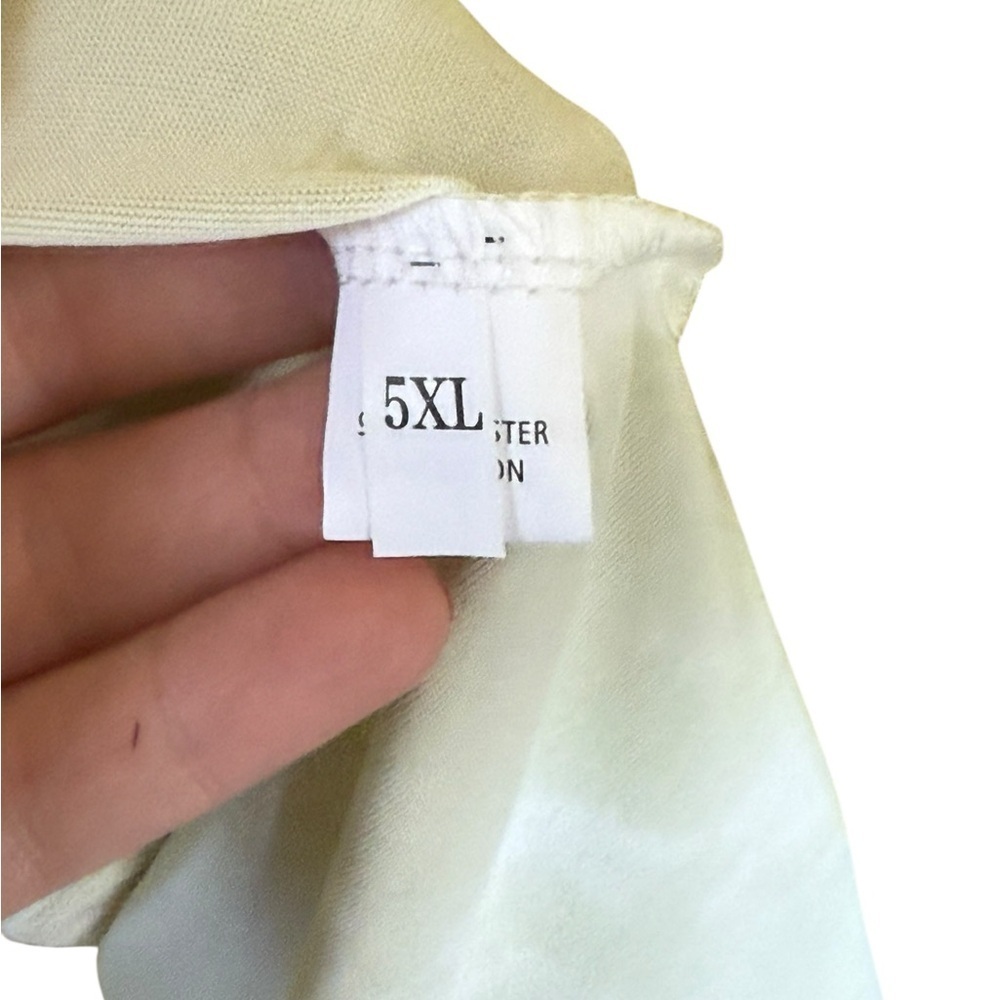 Yellow Tie Dye Midi Dress – Size 5X (New Without Tags) - Picture 6 of 7